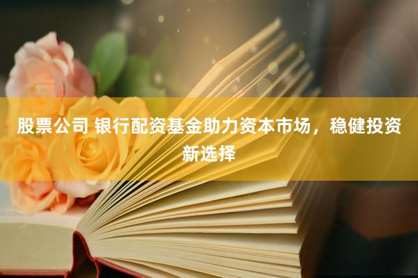 股票公司 银行配资基金助力资本市场，稳健投资新选择