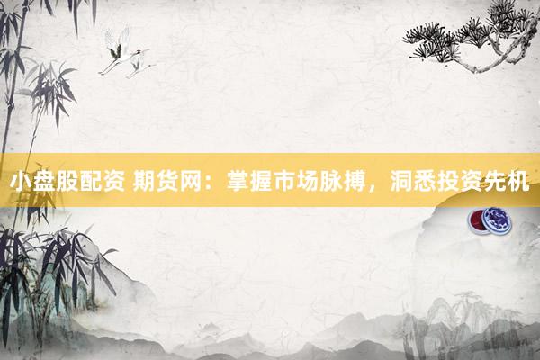 小盘股配资 期货网：掌握市场脉搏，洞悉投资先机